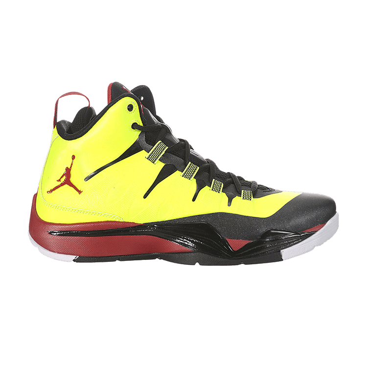 Air Jordan Super Fly 2 GS — Volt/Fire Red-Black-White