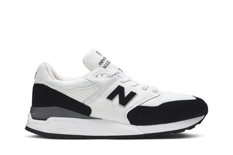 New Balance 998 Made in USA 'Nimbus Cloud Black' — Nimbus Cloud/White/Black