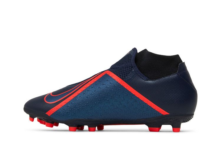 Nike Phantom Vision Academy DF MG 'Black Obsidian Crimson' — Black/Obsidian/Bright Crimson/University Blue