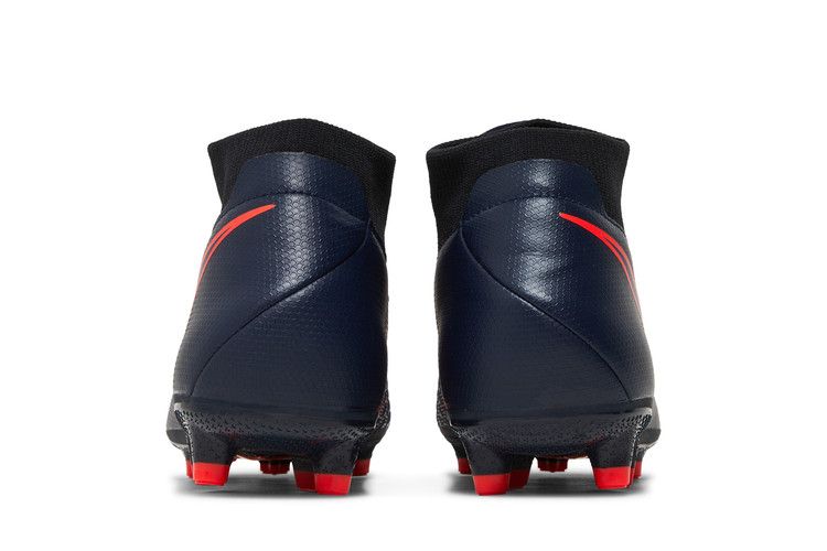 Nike Phantom Vision Academy DF MG 'Black Obsidian Crimson' — Black/Obsidian/Bright Crimson/University Blue
