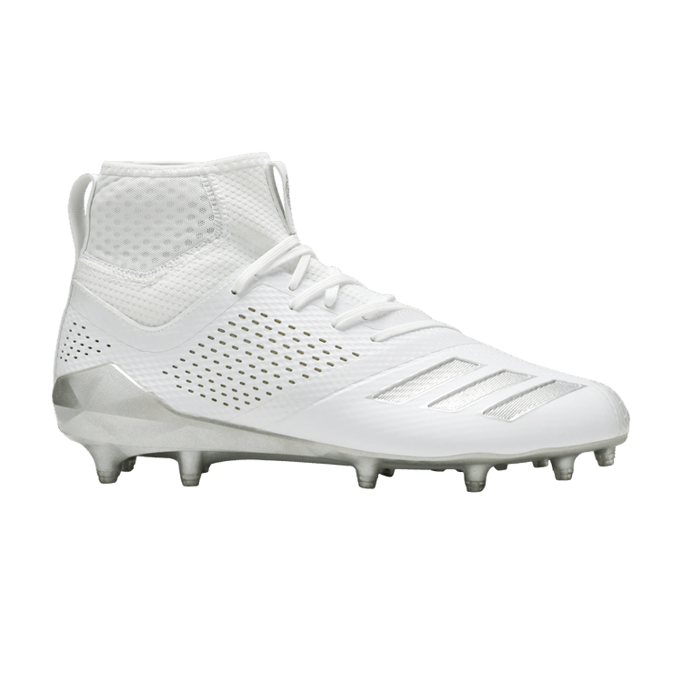 Adidas Adizero 5-Star 7.0 LAX Low 'White Silver Metallic' — Core Black Silver Metallic/Core Black