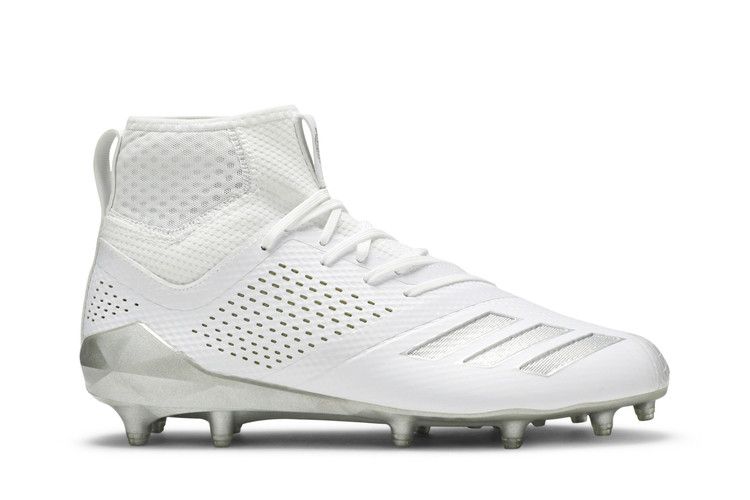Adidas Adizero 5-Star 7.0 LAX Low 'White Silver Metallic' — Core Black Silver Metallic/Core Black