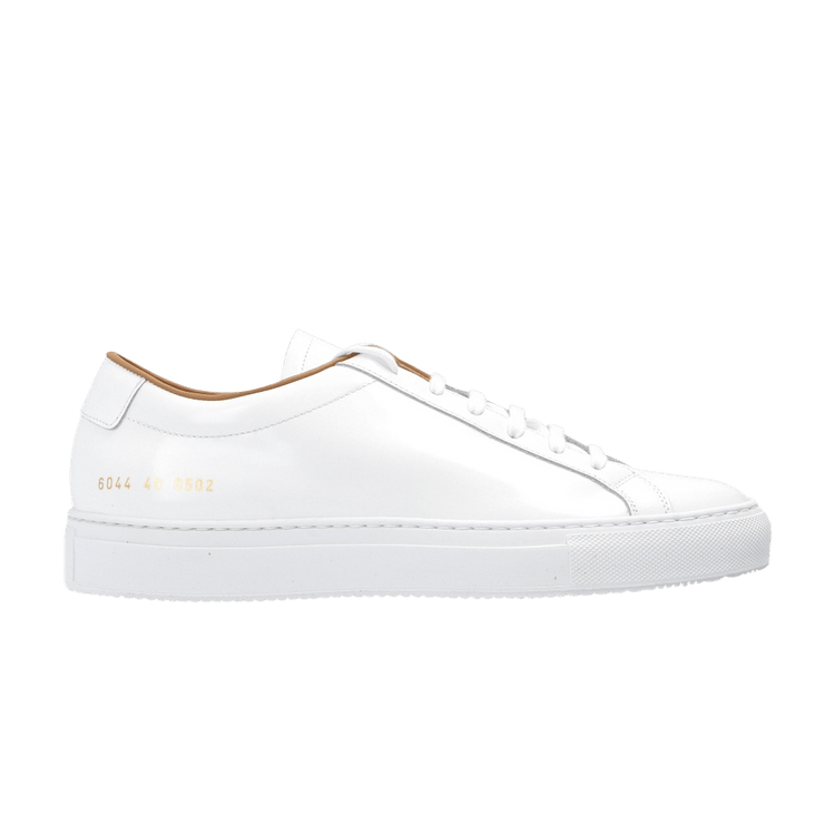 Common Projects Wmns Achilles Vintage 'White Tan' — White/Tan
