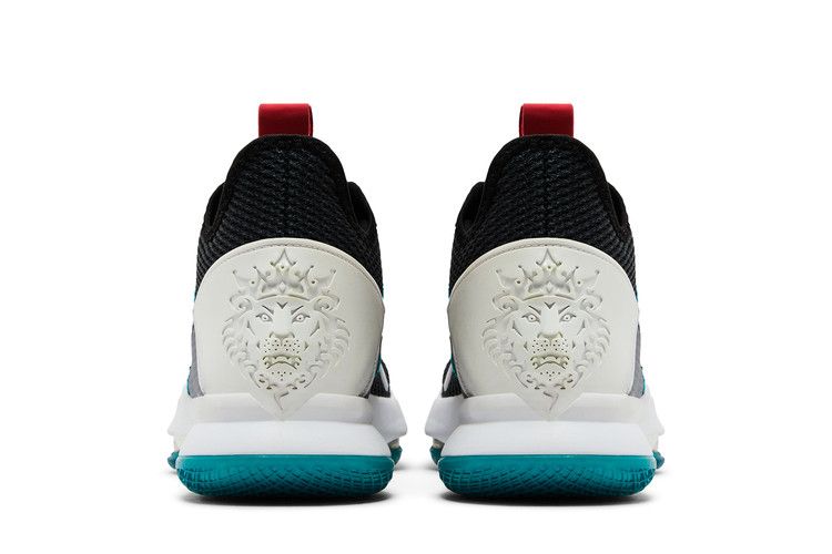 Nike LeBron Witness 4 'Black Red Glass Blue' — Black/Chile Red/Glass Blue/White