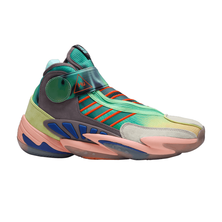 Pharrell x adidas Crazy BYW 0 To 60 STMT 'Reflexology' — Yellow Tint/Legacy Purple/Clear Brown