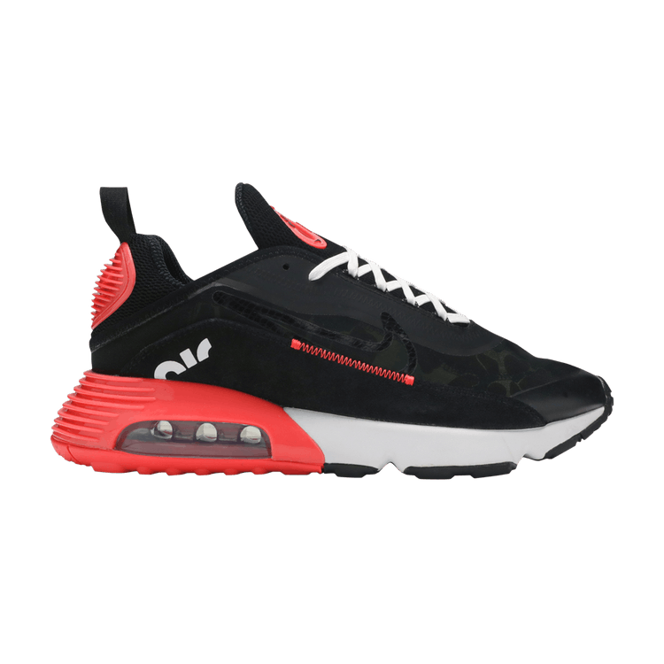 Nike Air Max 2090 ‘Infrared Duck Camo’ — Infrared/Black/Dark Sage/Baroque Brown