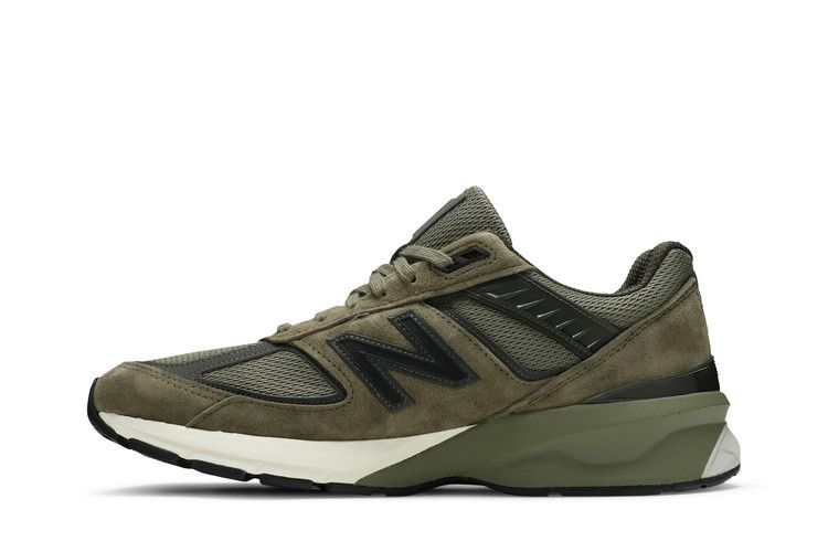 New Balance 990v5 Made In USA 'Covert Green' — Covert Green/White