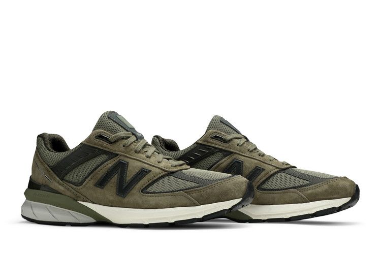 New Balance 990v5 Made In USA 'Covert Green' — Covert Green/White