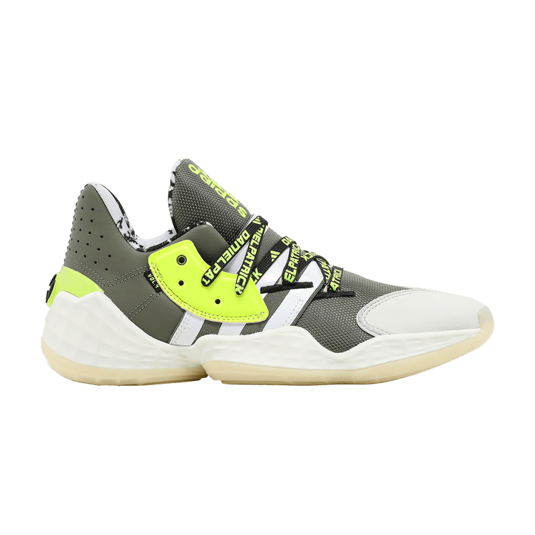 Daniel Patrick x adidas Harden Vol. 4 'Legacy Green' — Legacy Green/Cloud White/Solar Yellow