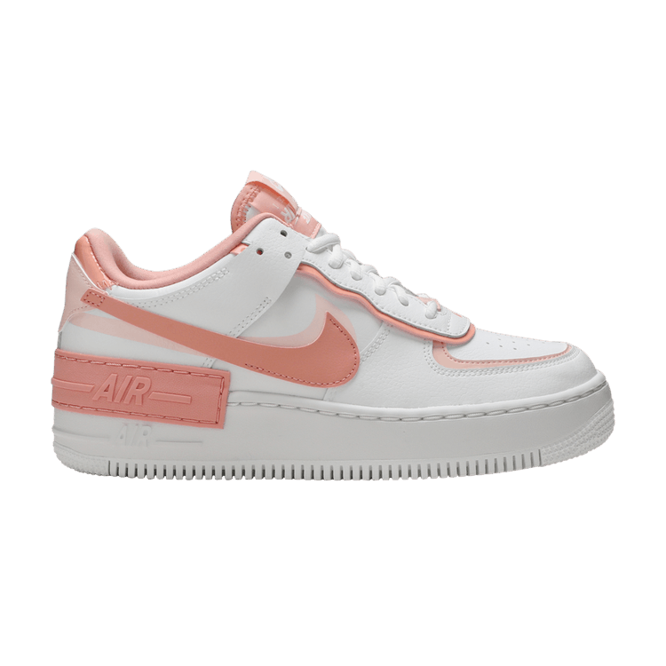 Nike Wmns Air Force 1 Shadow 'Washed Coral' — Summit White/Washed Coral/Summit White/Pink Quartz