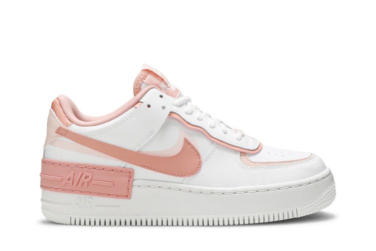 Nike Wmns Air Force 1 Shadow 'Washed Coral' — Summit White/Washed Coral/Summit White/Pink Quartz (2)