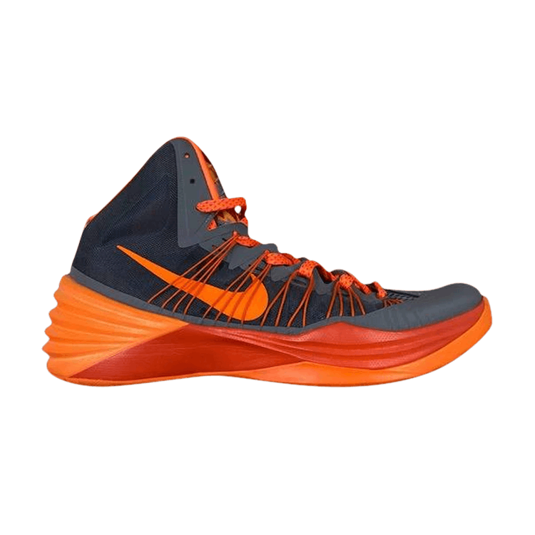 Nike Hyperdunk 2013 'Cool Grey Vibrant Orange' — Cool Grey/Metallic Silver/Vibrant Orange