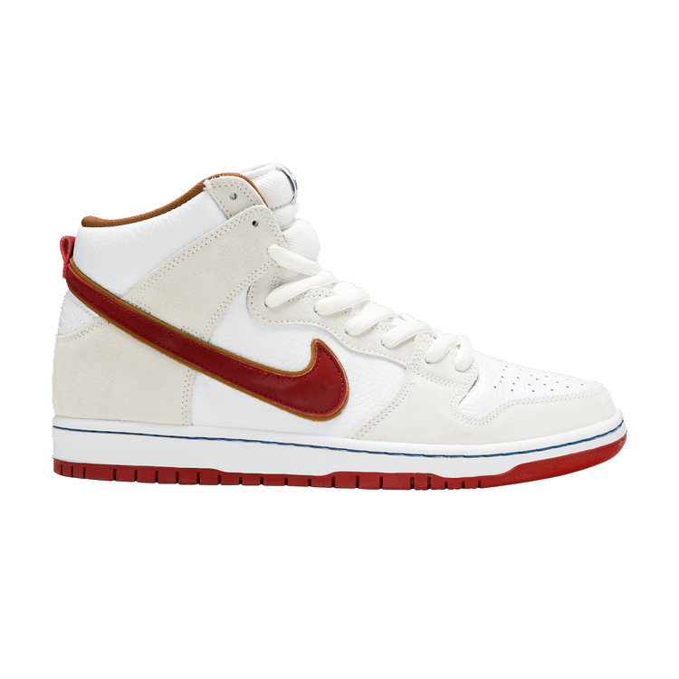 Nike Dunk High SB 'Sail' — Sail/Team Crimson
