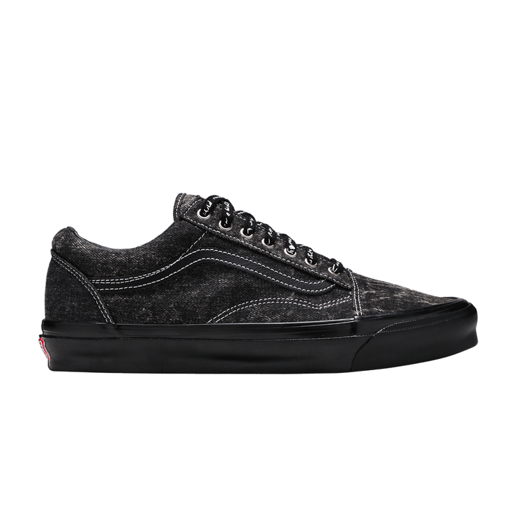 Raised By Wolves x Vans OG Old Skool LX 'Acid Wash Denim' — Acid Wash Denim/Black
