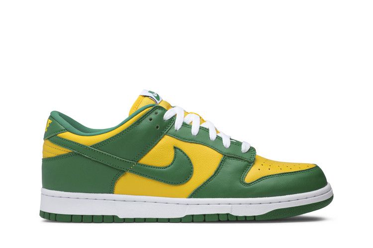 Nike Dunk Low SP 'Brazil' 2020 — Varsity Maize/Pine Green/White (2)