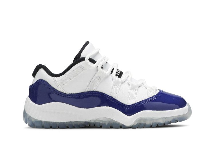 Air Jordan 11 Retro Low GG 'Concord Sketch' — White/Concord/Black