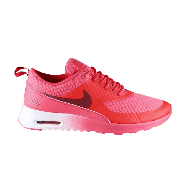 Nike Wmns Air Max Thea Premium 'Geranium Red' — Geranium/Team Red/Metallic Silver/White