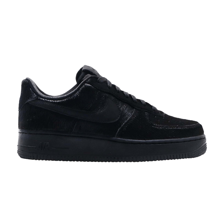 Nike Wmns Air Force 1 '07 Premium 'Black' — Black/Black-Black