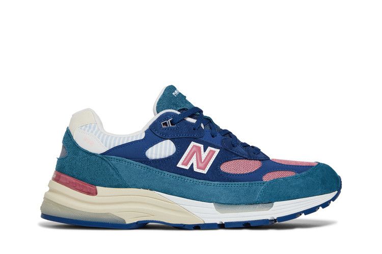 New Balance 992 Made in USA 'Tropical' — Blue/Teal/Rose