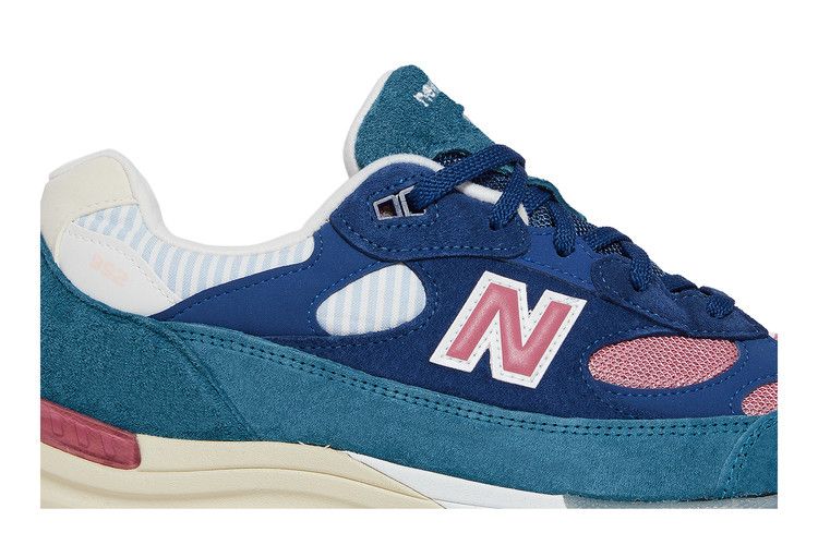 New Balance 992 Made in USA 'Tropical' — Blue/Teal/Rose