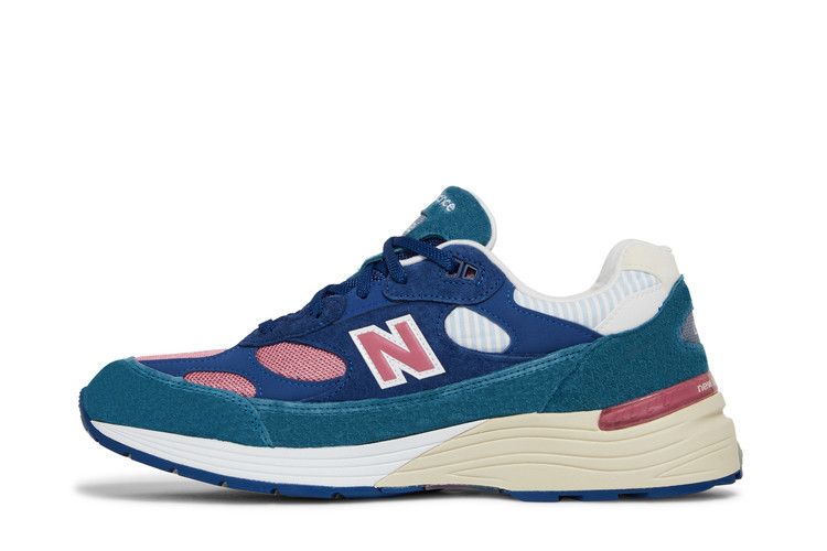 New Balance 992 Made in USA 'Tropical' — Blue/Teal/Rose