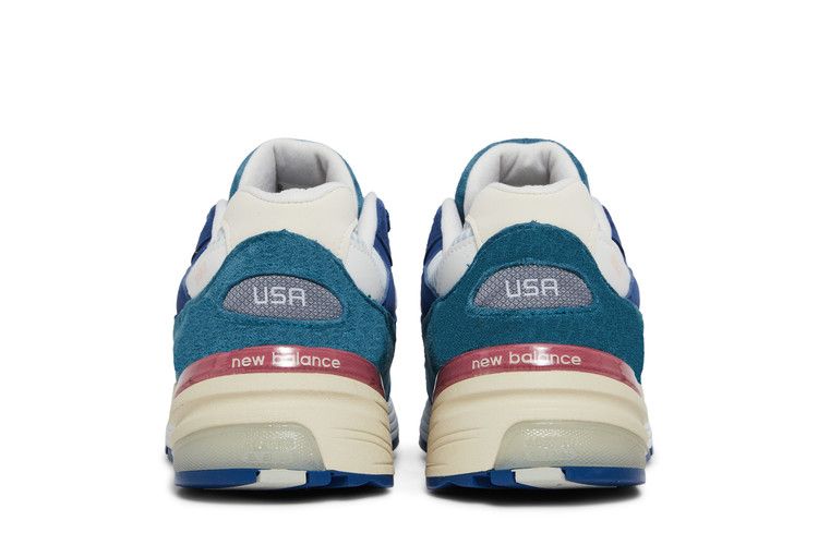 New Balance 992 Made in USA 'Tropical' — Blue/Teal/Rose
