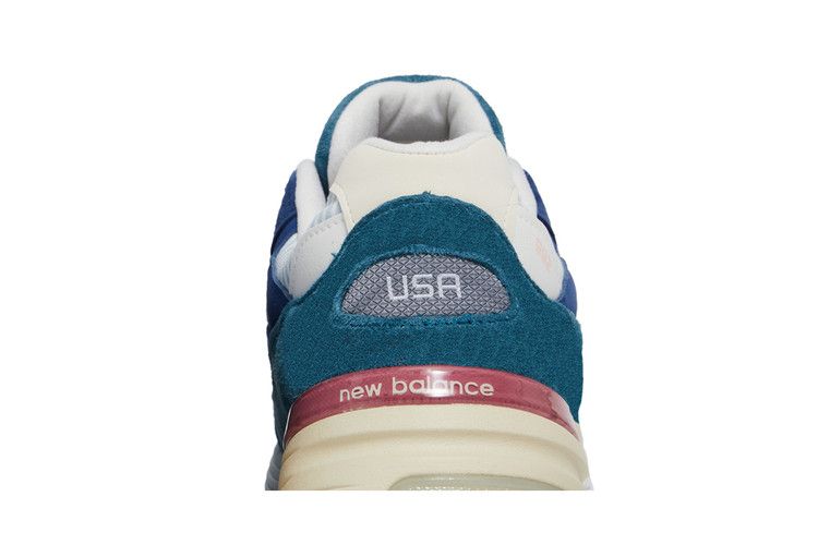 New Balance 992 Made in USA 'Tropical' — Blue/Teal/Rose