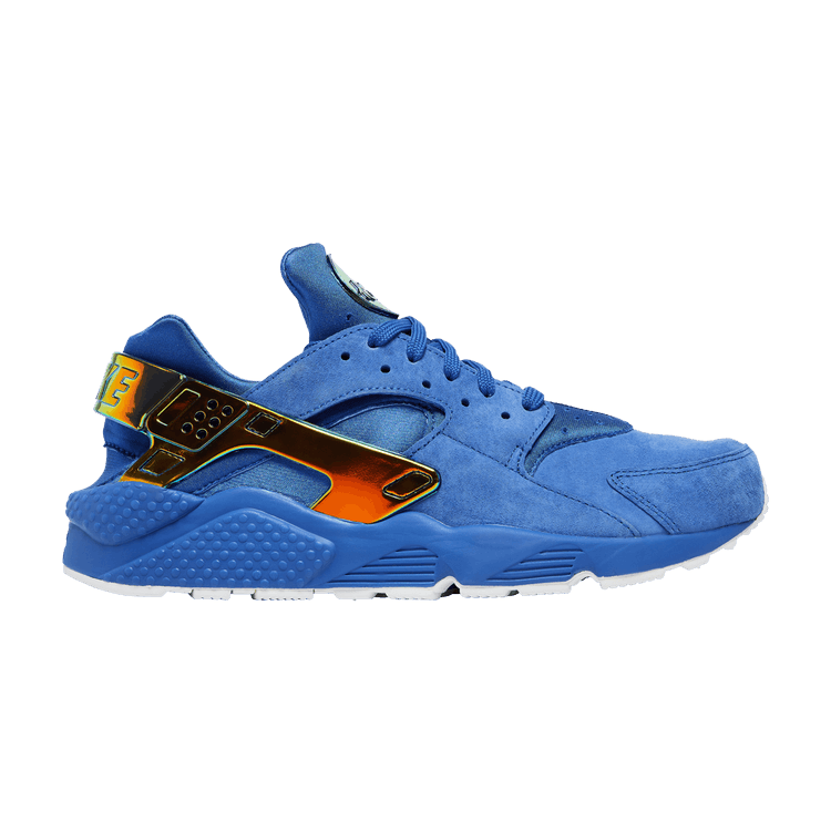 Undefeated x Nike Air Huarache Run Premium QS 'Los Angeles' — white/white-hyper cobalt