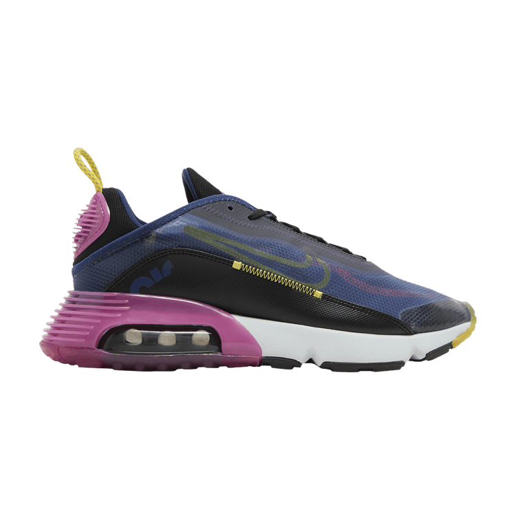 Nike Air Max 2090 'Blue Void Active Fuchsia' — Blue Void/Black/Active Fuchsia/Chrome Yellow