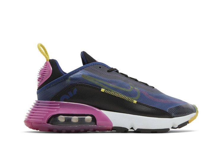 Nike Air Max 2090 'Blue Void Active Fuchsia' — Blue Void/Black/Active Fuchsia/Chrome Yellow (2)