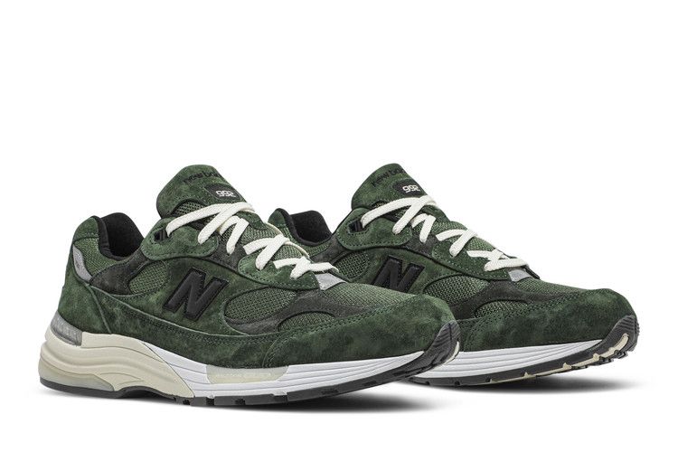 JJJJound x New Balance 992 Made in USA 'Mossy Green' — Mossy Green/Dark Green