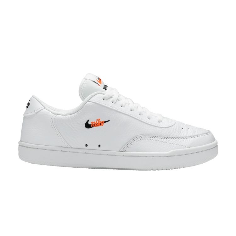 Nike Court Vintage Premium 'White' — White/Total Orange/Black