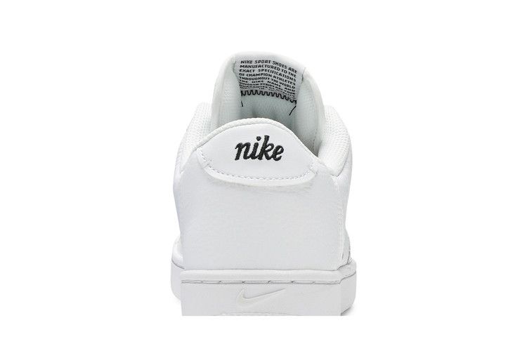 Nike Court Vintage Premium 'White' — White/Total Orange/Black