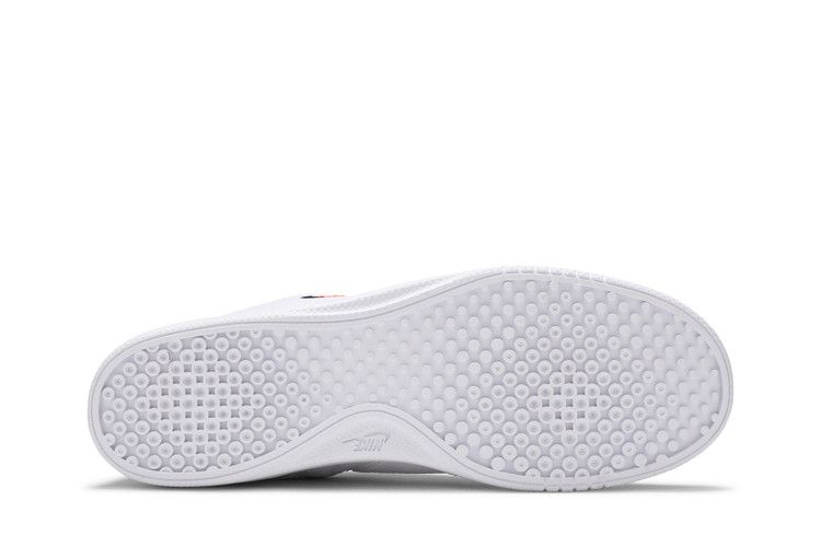 Nike Wmns Court Vintage Premium 'White' — White/Total Orange/Black