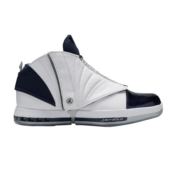 Air Jordan 16 Retro 'Midnight Navy' 2016 — White/Midnight Navy
