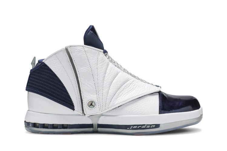 Air Jordan 16 Retro 'Midnight Navy' 2016 — White/Midnight Navy