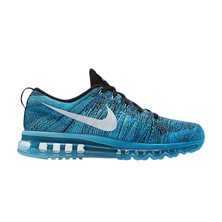 Nike Flyknit Air Max — Black/Tide Pool Blue/Blue Lagoon/White