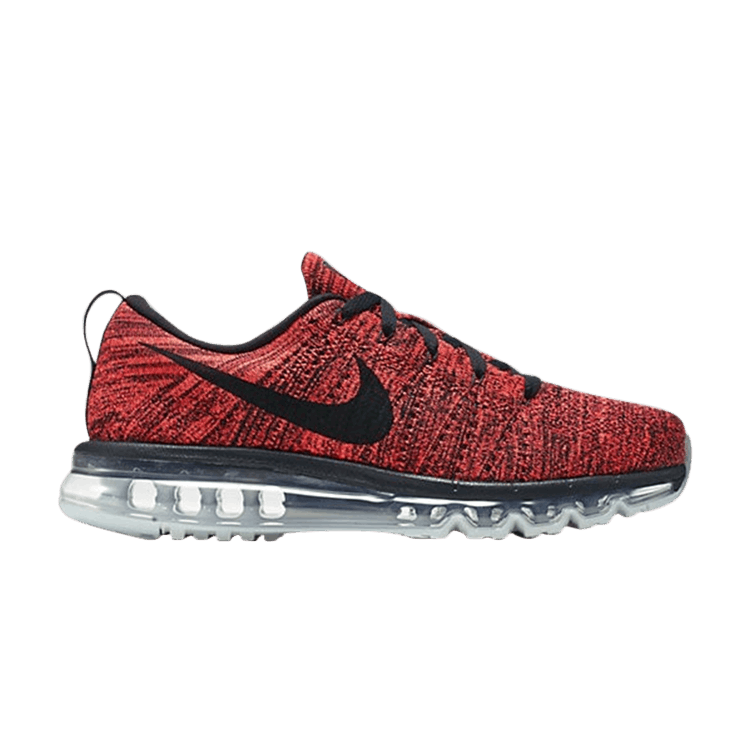 Nike Flyknit Air Max 'Orange Crimson' — Black/Bright Crimson/Hyper Orange/Black