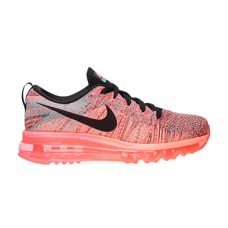 Nike Wmns Flyknit Air Max 'Hyper Punch' — Hyper Punch/Black-Bright Mango