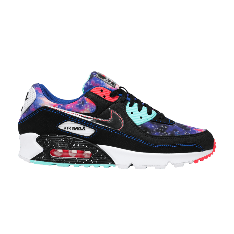 Nike Air Max 90 'Supernova 2020' — Black/White/Multi-Color
