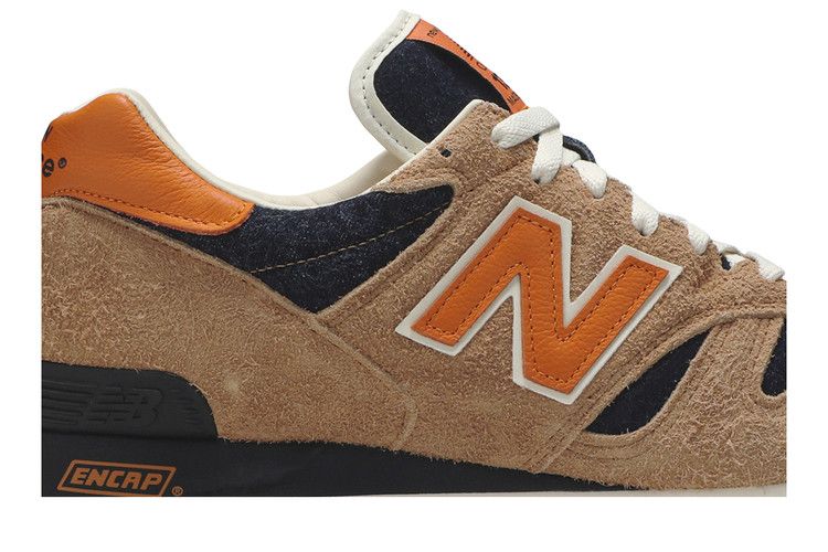 Levi's x New Balance 1300 Made In USA 'Orange Tab' — Orange/Tan/Indigo