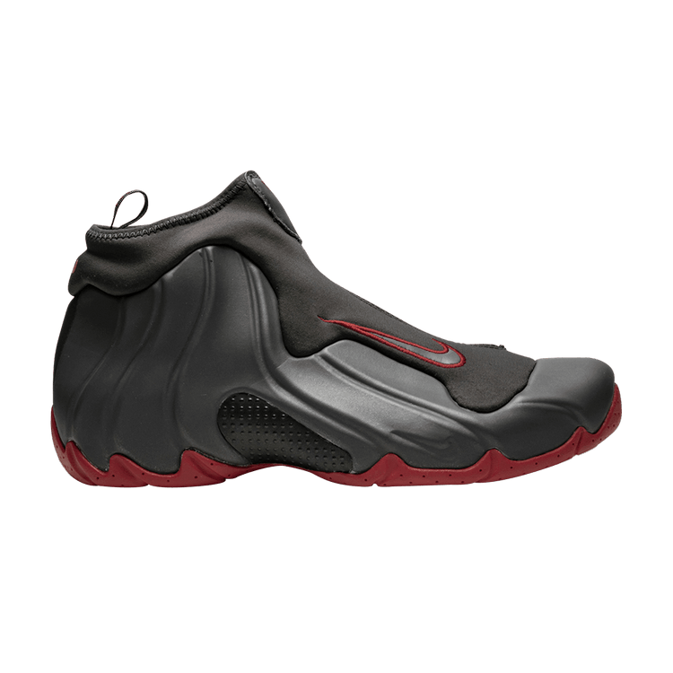 Nike Air Flightposite B 'Dark Charcoal Varsity Red' — Dark Charcoal/Dark Charcoal/Varsity Red