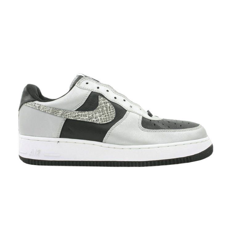 Nike Air Force 1 B '3M Snake' 2001 — Black/Black-Silver