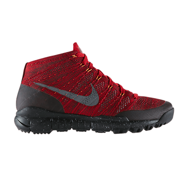 Nike Flyknit Trainer Chukka SFB — Gym Red/Deep Burgundy/Hyper Crimson/Sail