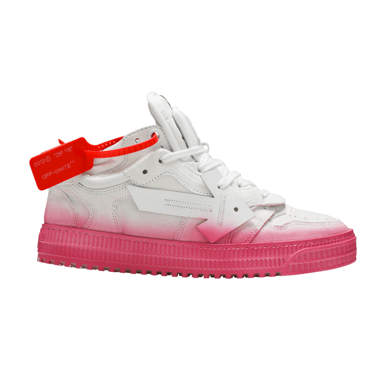 Off-White Wmns 3.0 Low 'White Fuchsia' — White/Fuchsia
