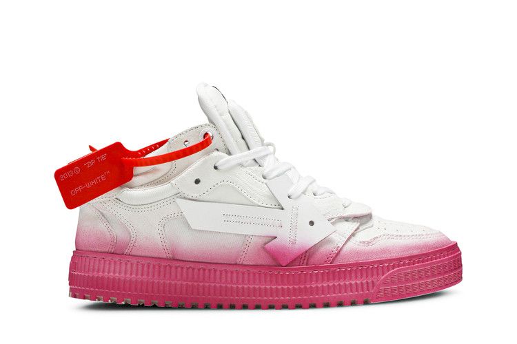 Off-White Wmns 3.0 Low 'White Fuchsia' — White/Fuchsia
