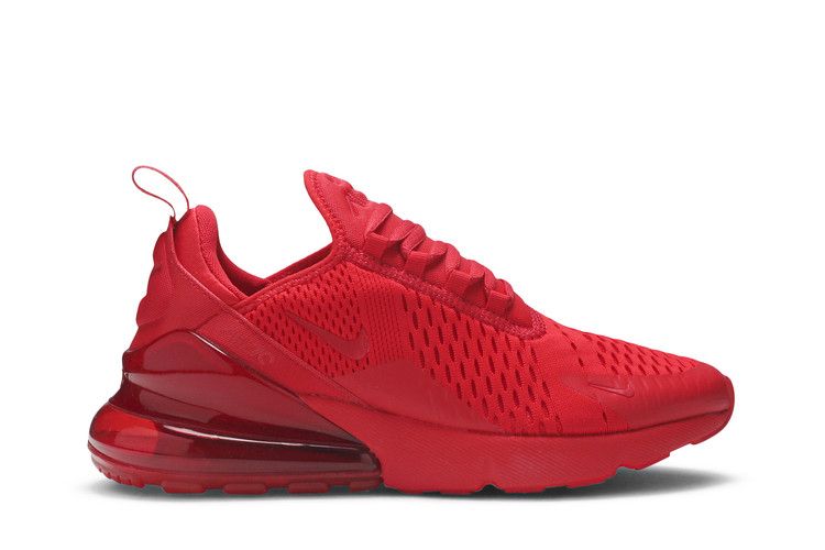 Nike Air Max 270 GS 'University Red' — University Red/University Red/Black (2)