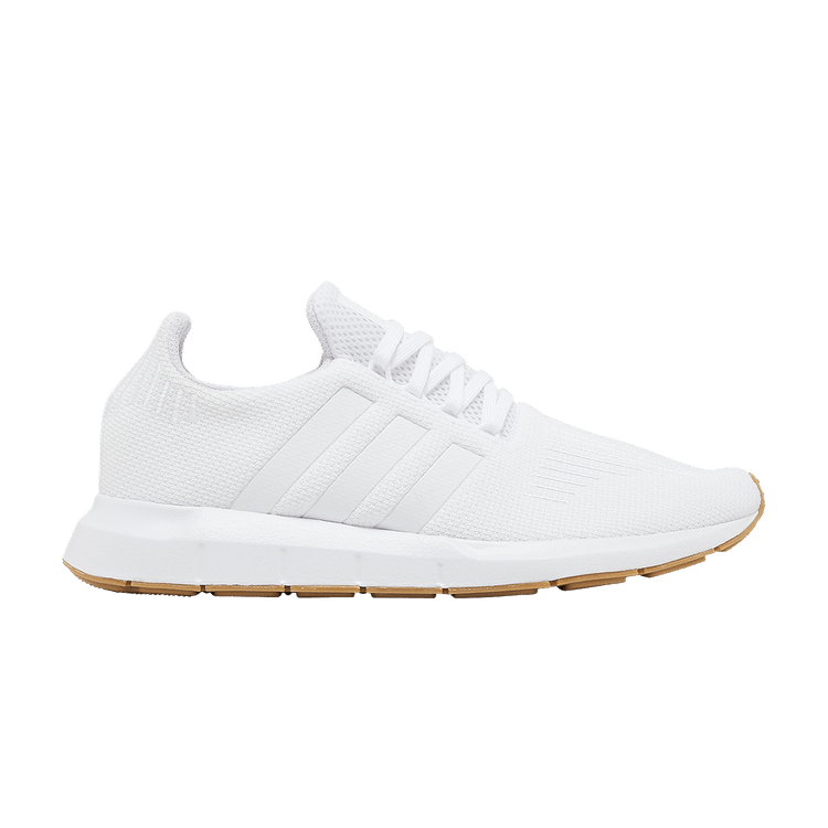 adidas Swift Run 'Cloud White Gum' — Cloud White/Cloud White/Gum
