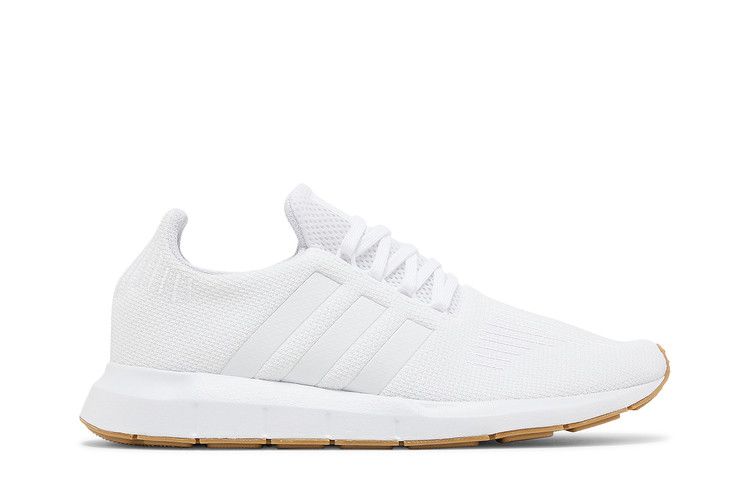 adidas Swift Run 'Cloud White Gum' — Cloud White/Cloud White/Gum