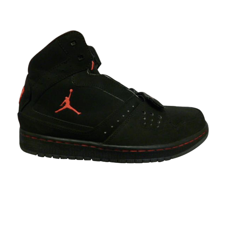 Air Jordan 1 Flight Strap — Black/Infrared 23